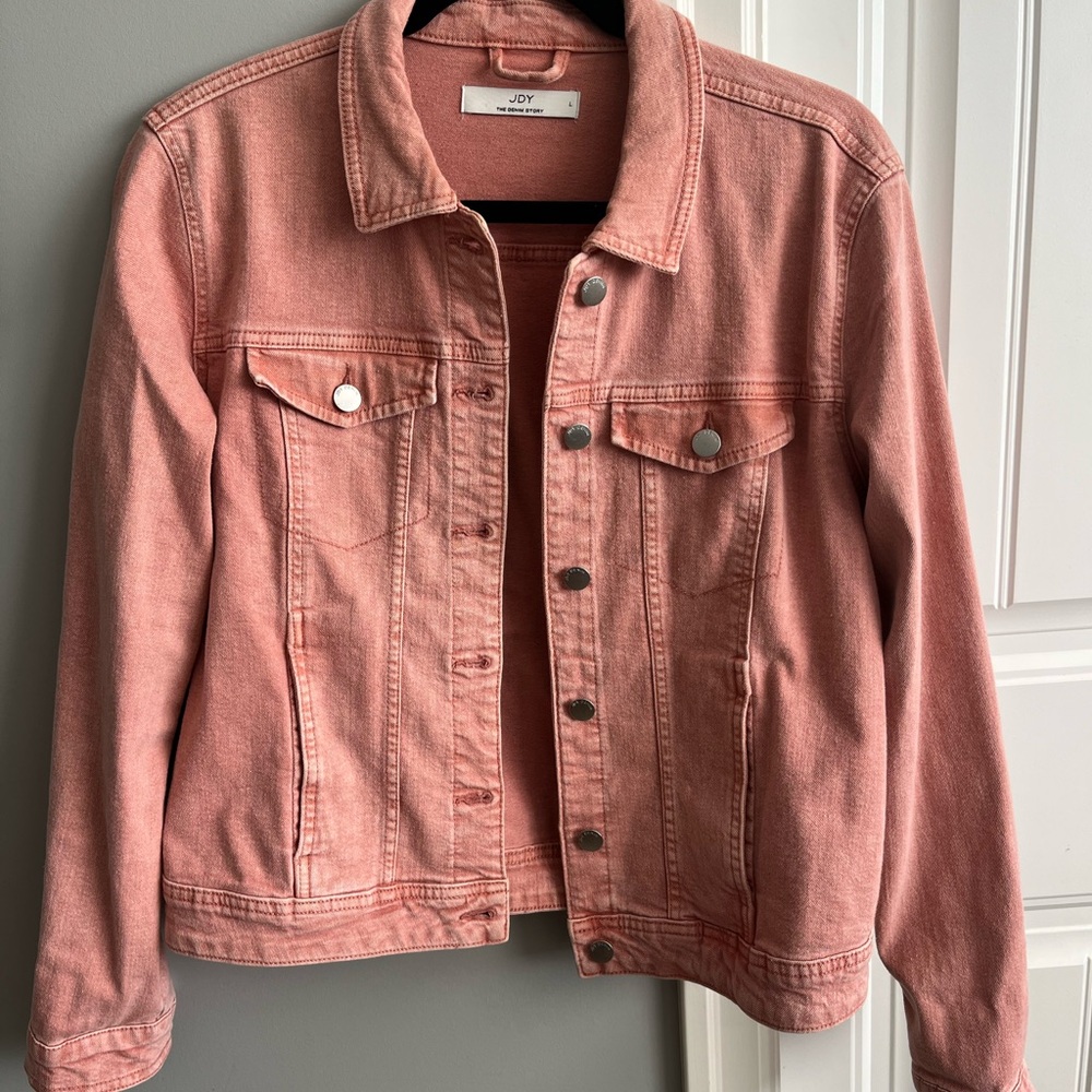 JDY pink jean jacket
